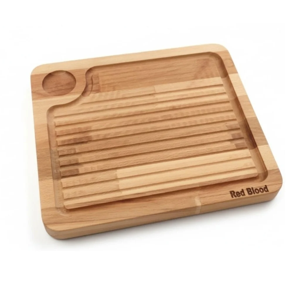 Beech Tree Wooden Steak Plate